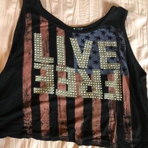 “Live Free” Tank Top